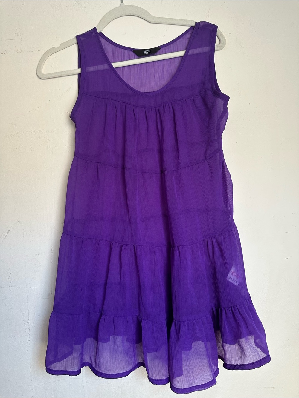 F&F Sheer top . Size 10